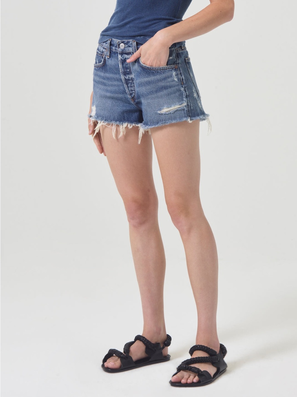 AGOLDE PARKER VINTAGE CUT OFF SHORT